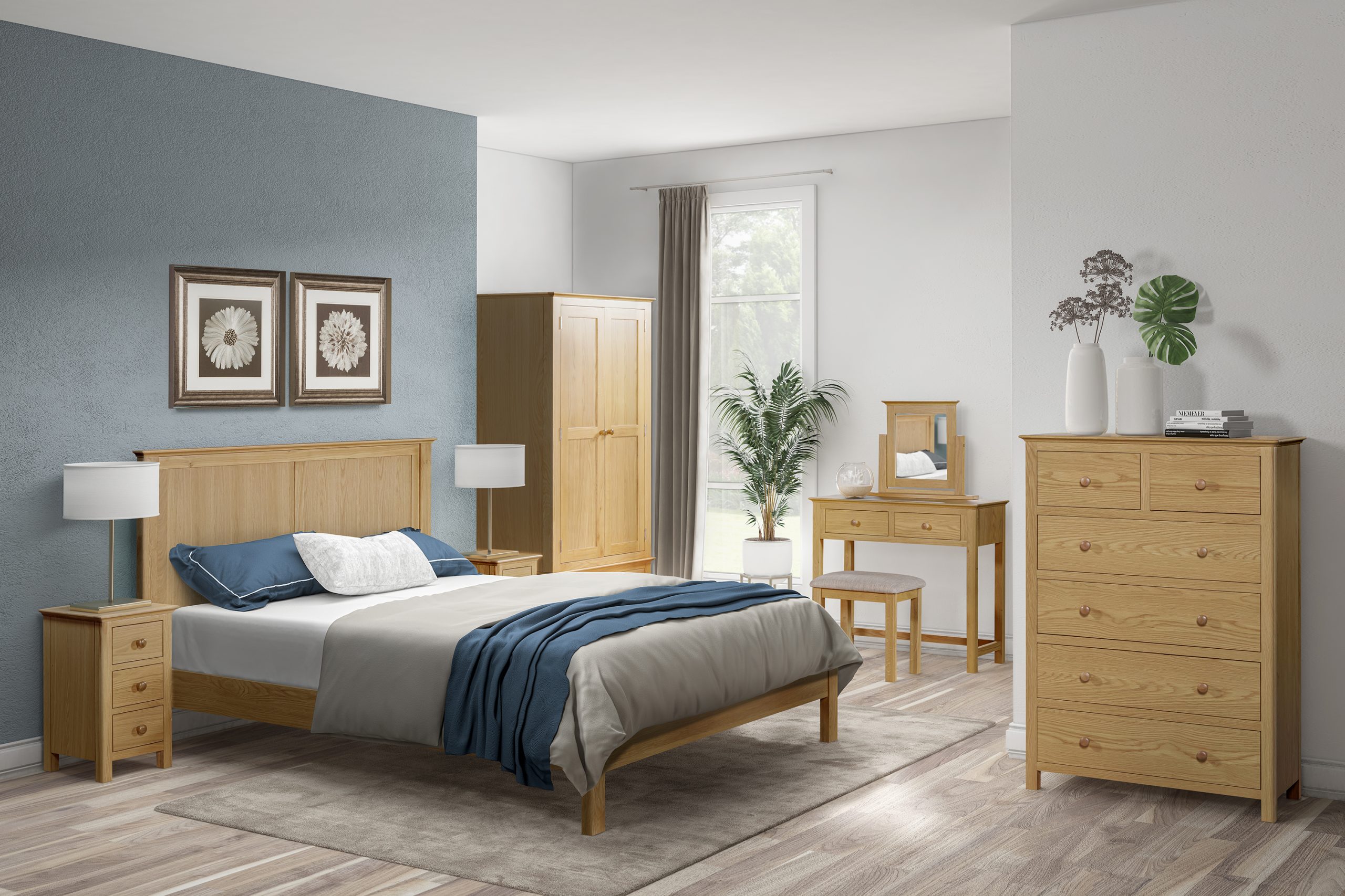 Moreton Oak Bedroom Furniture